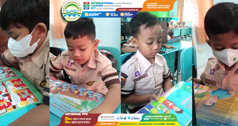 Kamis Literasi Membaca Dunia dan Menginspirasi di SDII Al Abidin Sragen