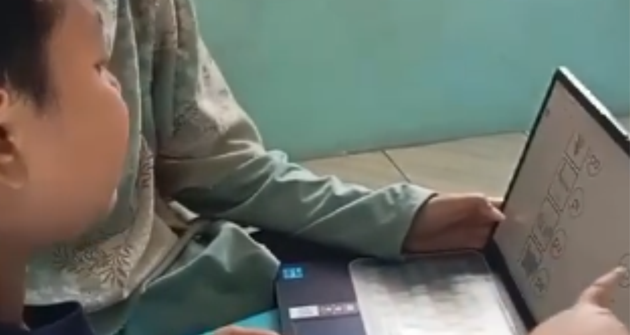 Serunya Salah Satu Kegiatan Drilling di SDII AL Abidin Sragen