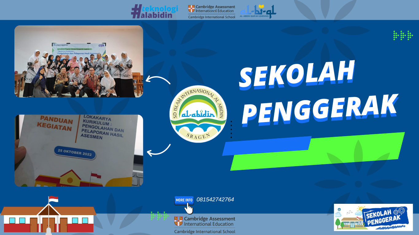 SDII Al Abidin Sragen, Sekolah Penggerak!