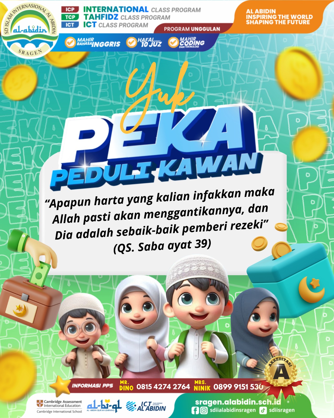 PROGAM KEBAIKAN PEDULI KAWAN PEKA