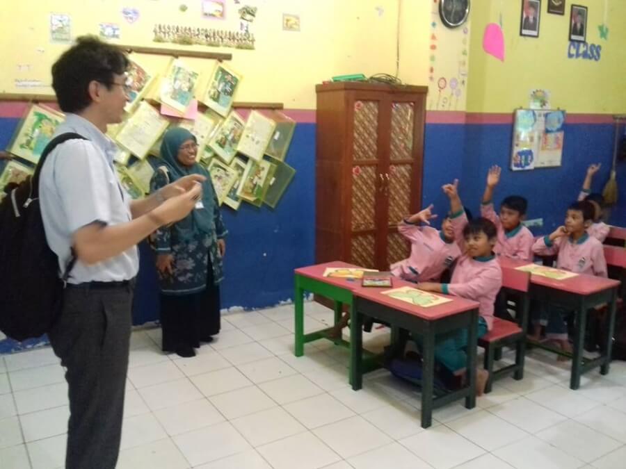 SDII Al Abidin Terima Kunjungan Jepang