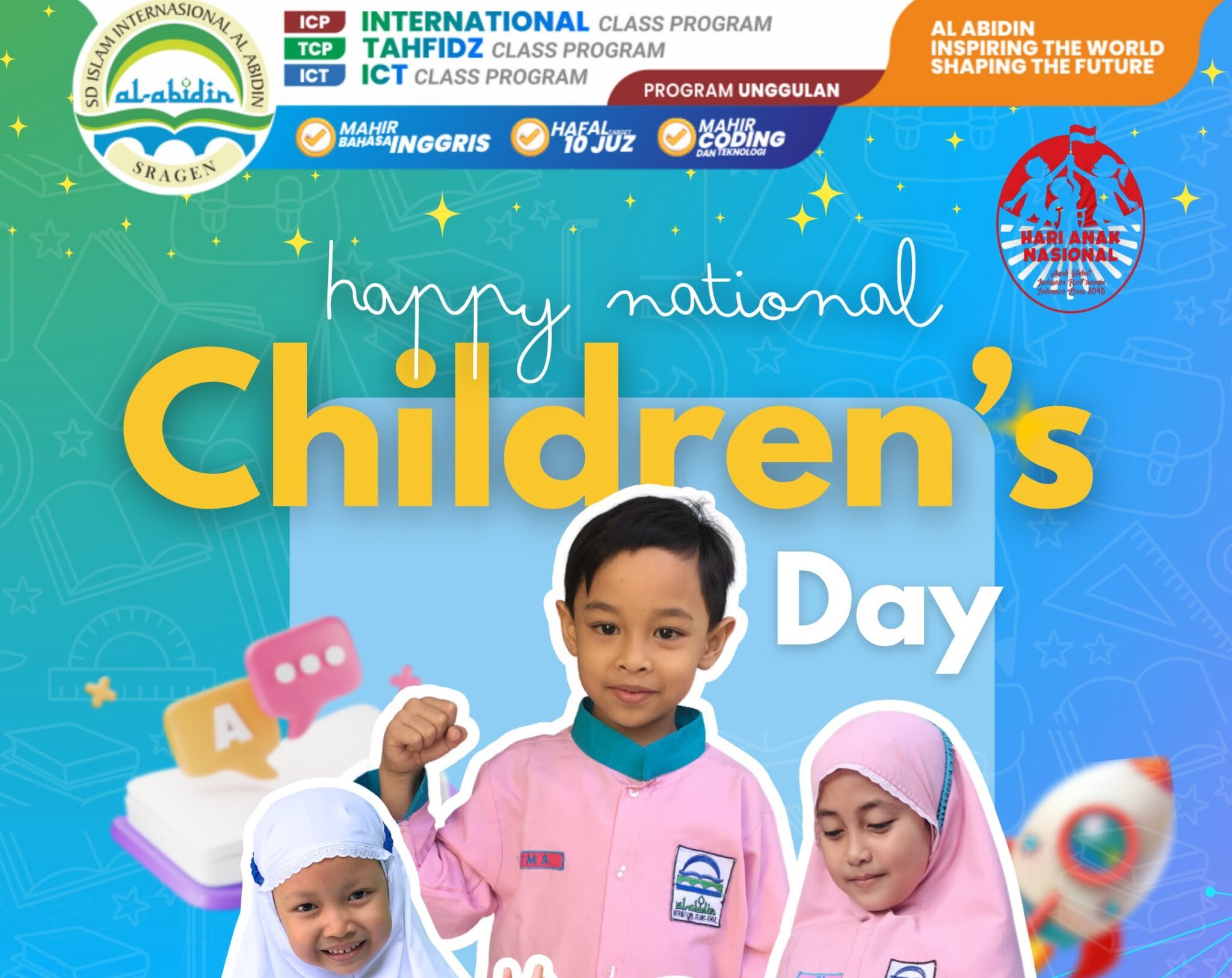 🌟 SELAMAT HARI ANAK NASIONAL 🌟