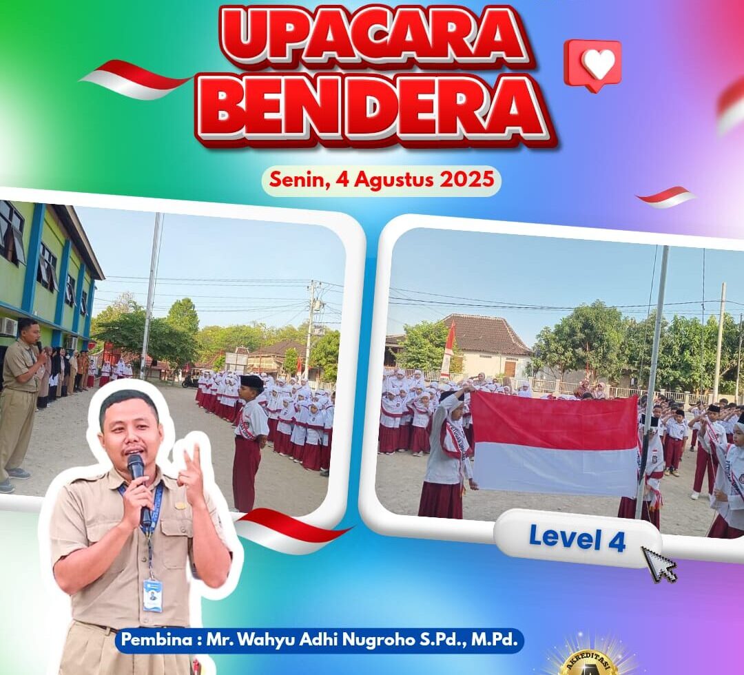 Upacara Bendera Senin, 04 Agustus 2025. Semangat Menyambut Hari Kemerdekaan RI!