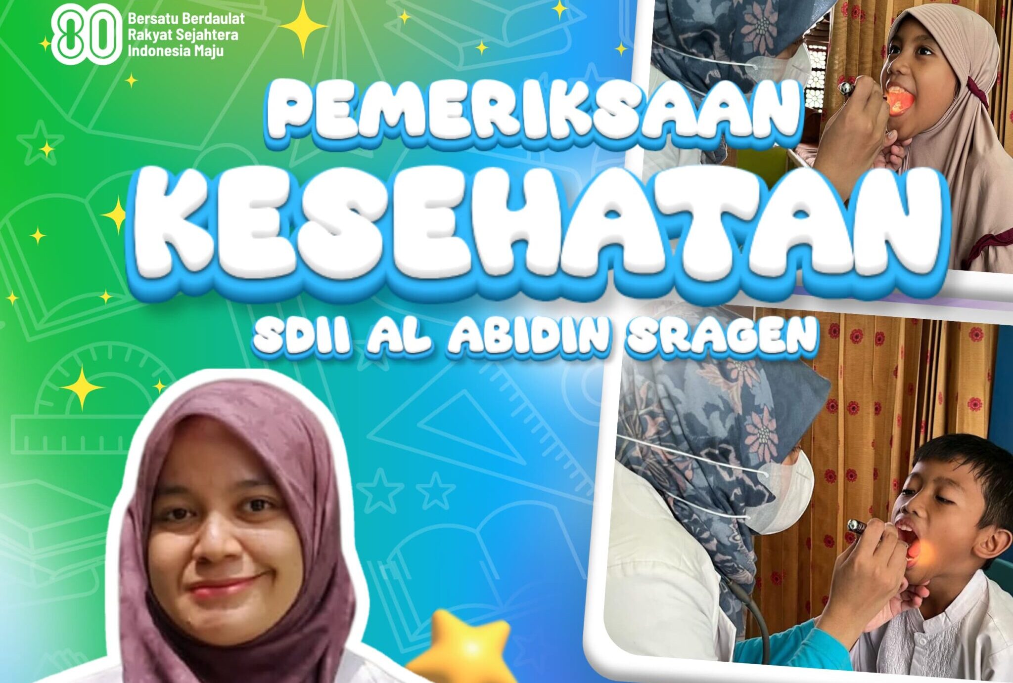 Visit Dokter Rutin SDII AL ABIDIN SRAGEN