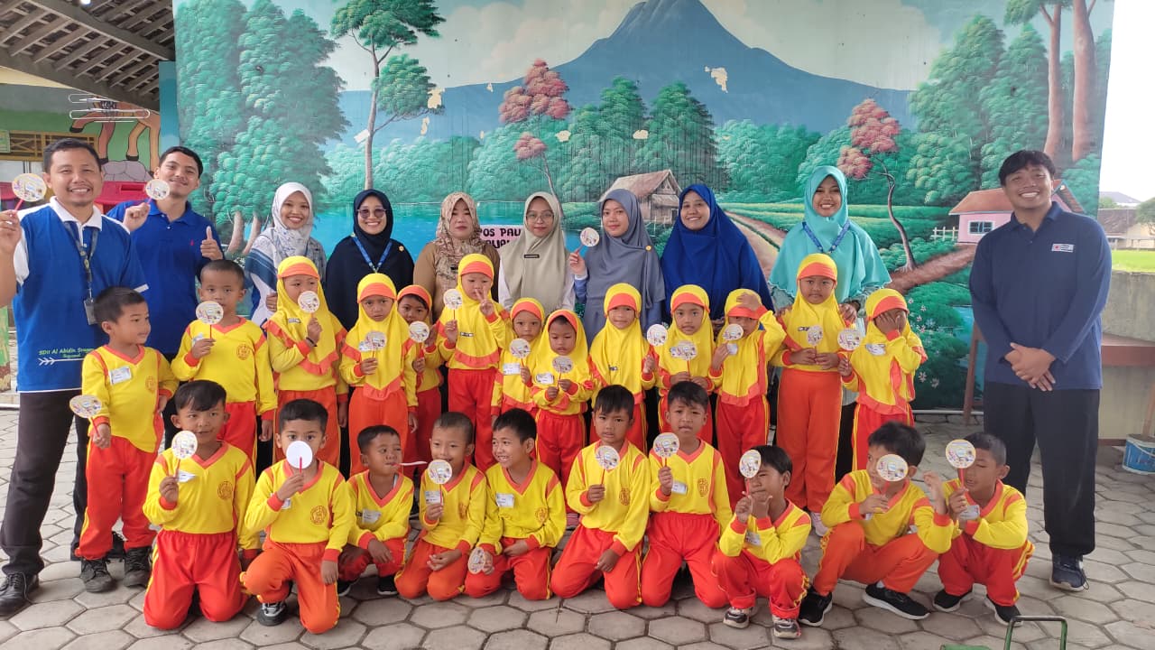 Goes To TK Dharmawanita Pungsari Plupuh, Belajar Sambil Bermain dengan Penuh Keceriaan