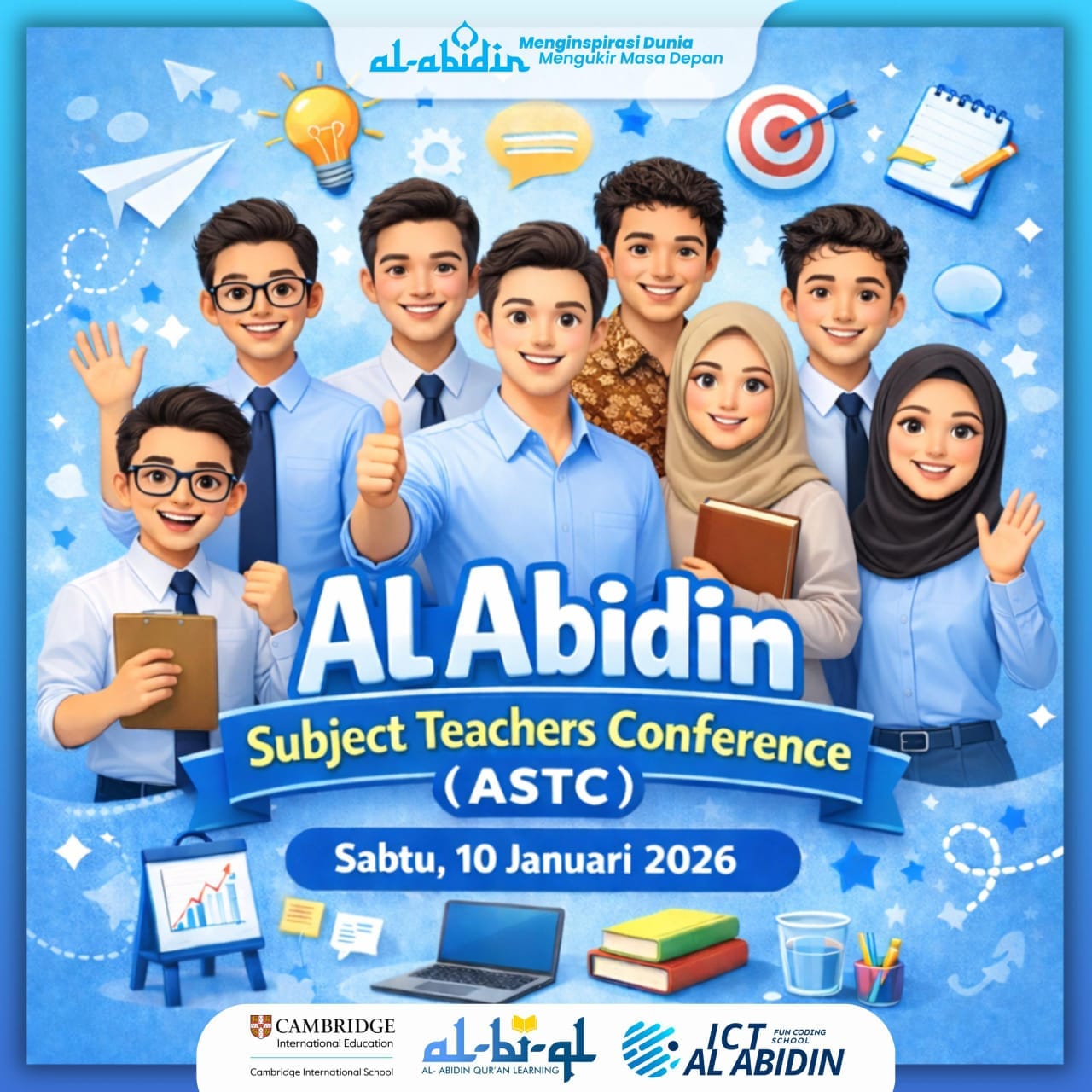 Guru SDII Al Abidin Sragen Hadiri Al Abidin Subject Teachers Conference (ASTC)