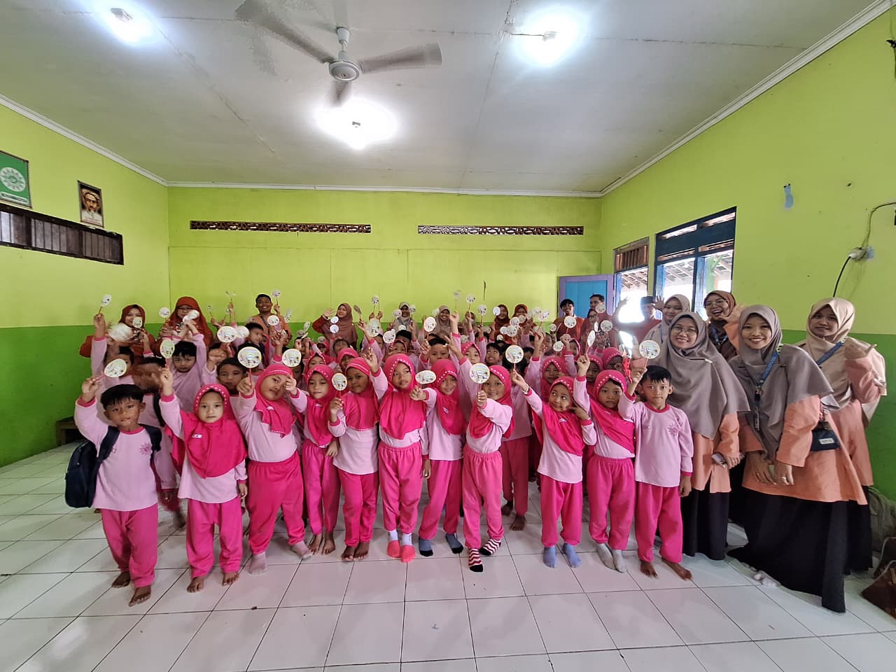 Kunjungan Edukatif TK BA Aisyiyah Bulu Miri di SDII Al Abidin Sragen Berlangsung Seru dan Penuh Antusias